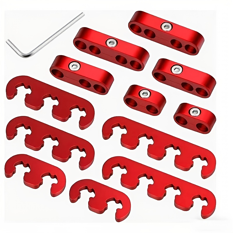 Tippet Line - 12 STKS Motor Bougie Kabel Clips