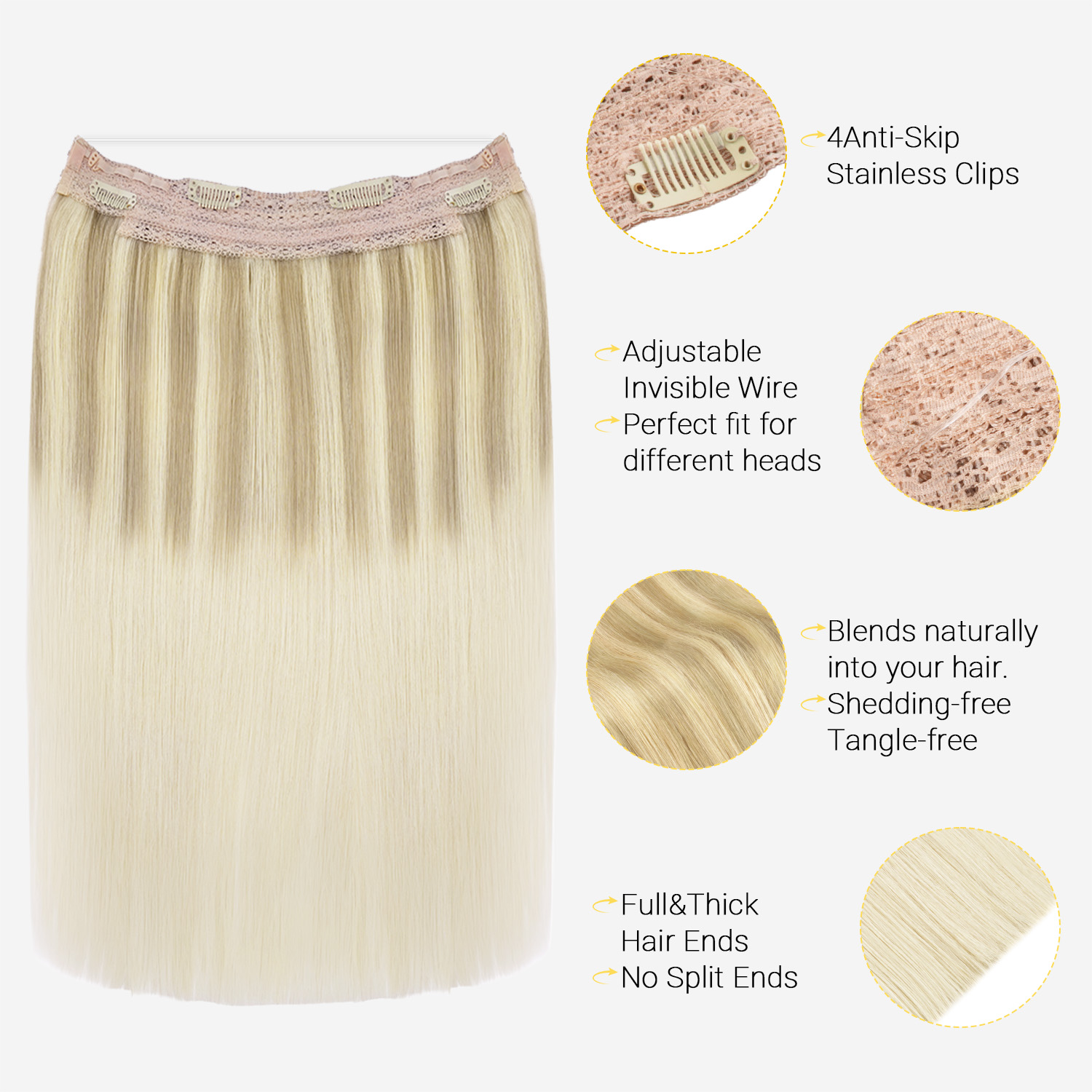 Sunmofavo Wire Halo Haarverlen - Tippet Line recensie en prijs